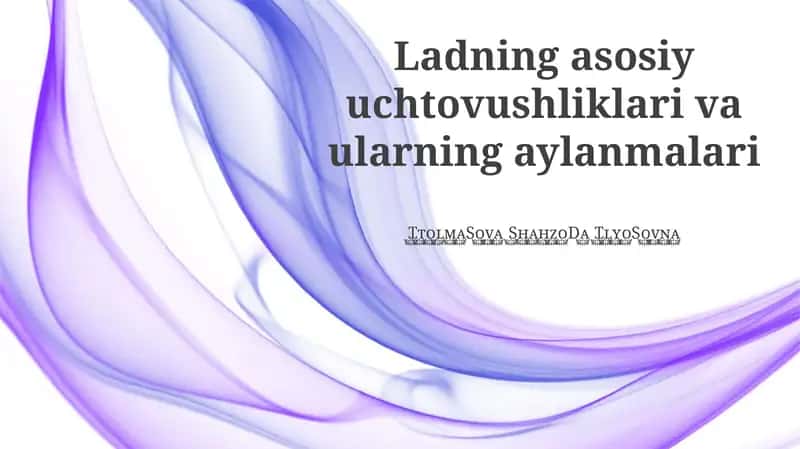 Inventarni boshqarish maqsadlari va ko'rsatkichlari 1