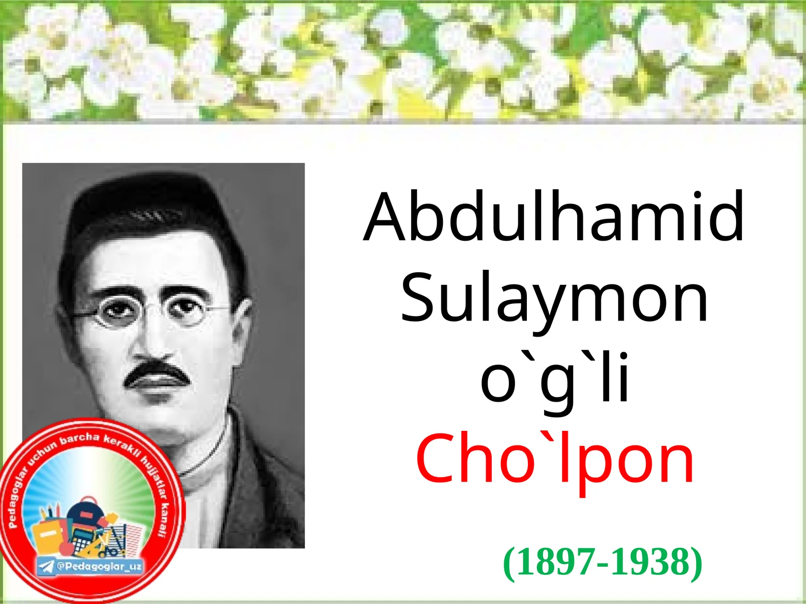 AbdulhamidSulaymono`g`liCho`lpon 1