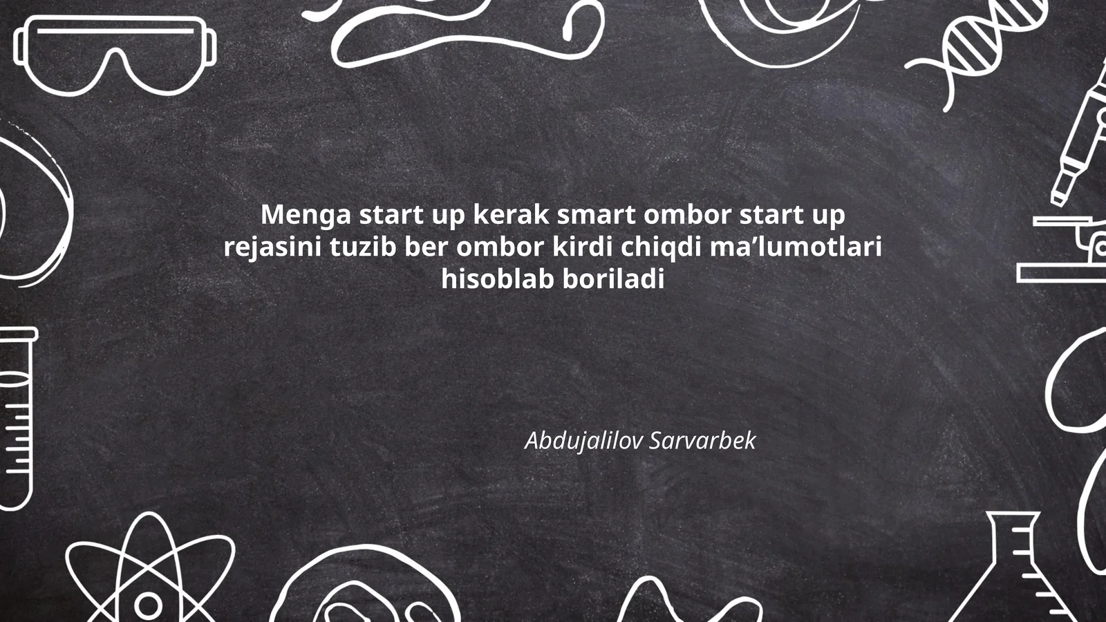 Smart ombor start up reja 1