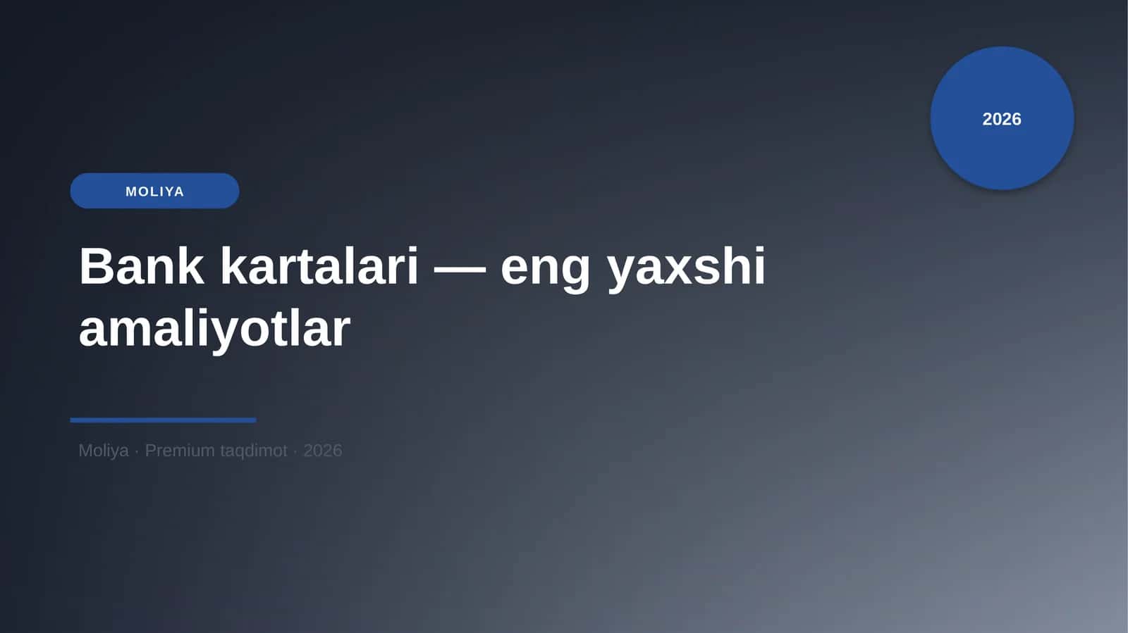 Bank kartalari — eng yaxshi amaliyotlar 1