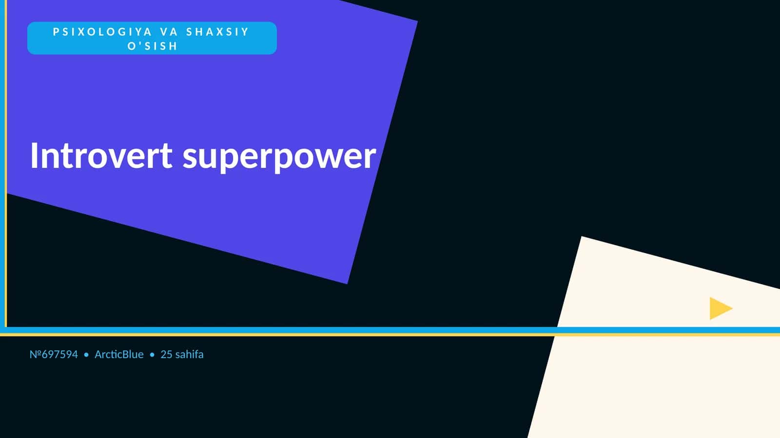 Introvert superpower 1