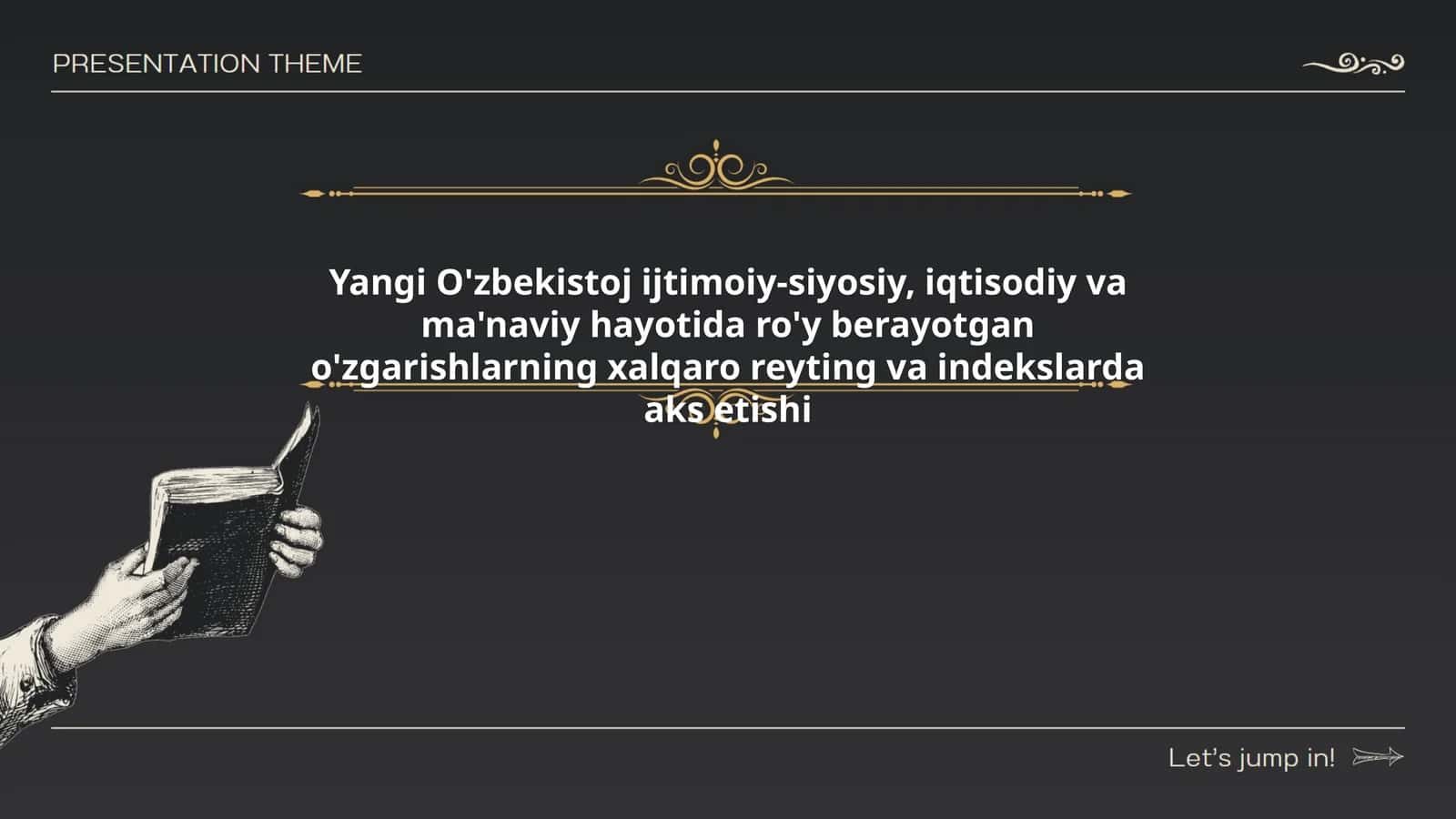 Yangi O'zbekistoj ijtimoiy-siyosiy, iqtisodiy va ma'naviy hayotida ro'y berayotgan o'zgarishlarning xalqaro reyting va indekslarda aks etishi 1