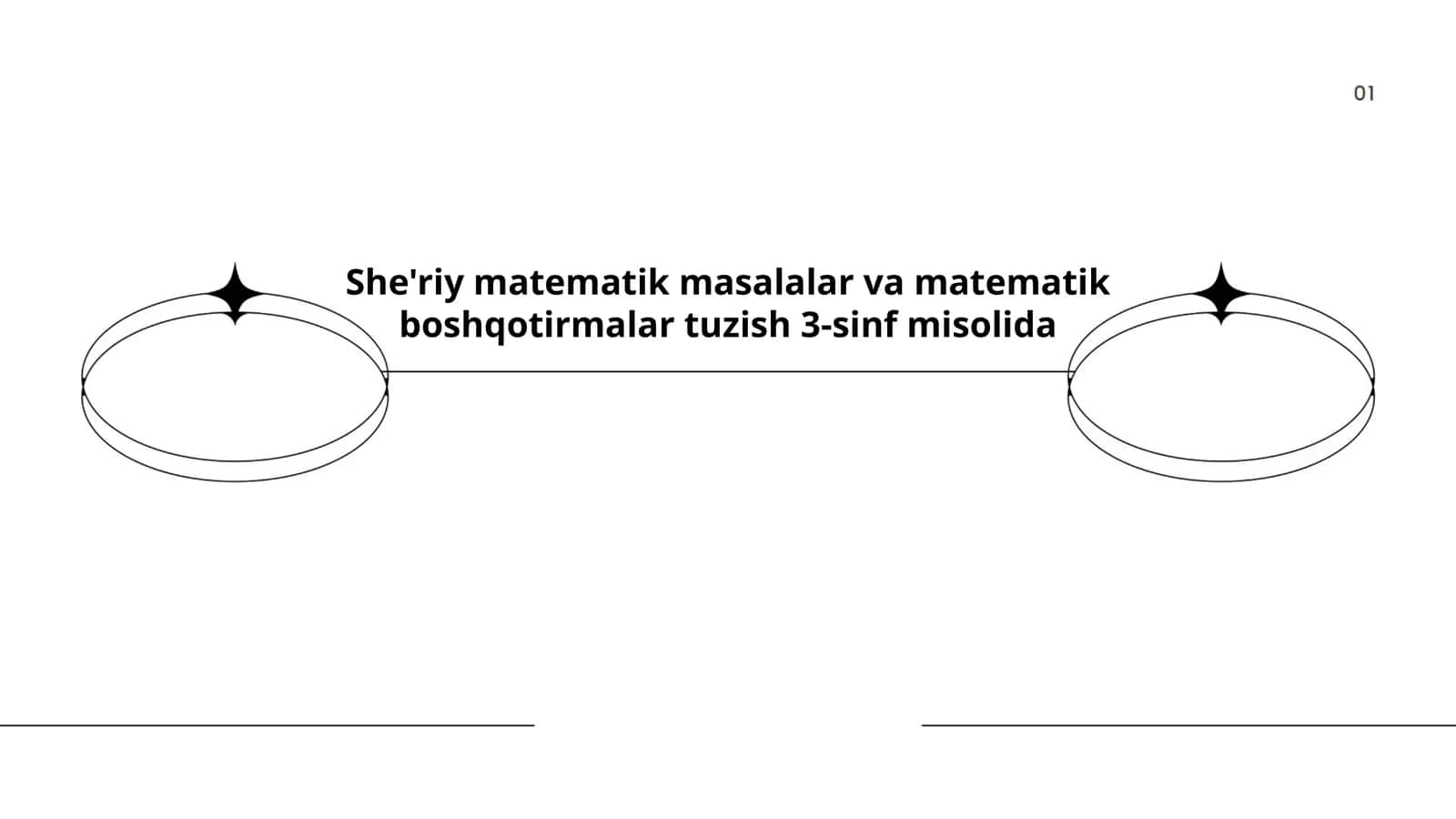 She'riy matematik masalalar va matematik boshqotirmalar tuzish 3-sinf misolida 1
