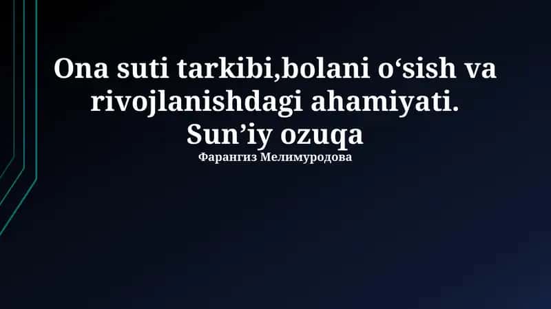 Ona suti tarkibi 1