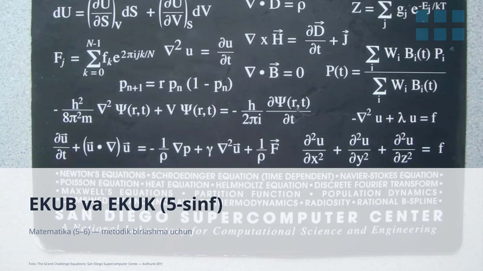 EKUB va EKUK (5-sinf) 1
