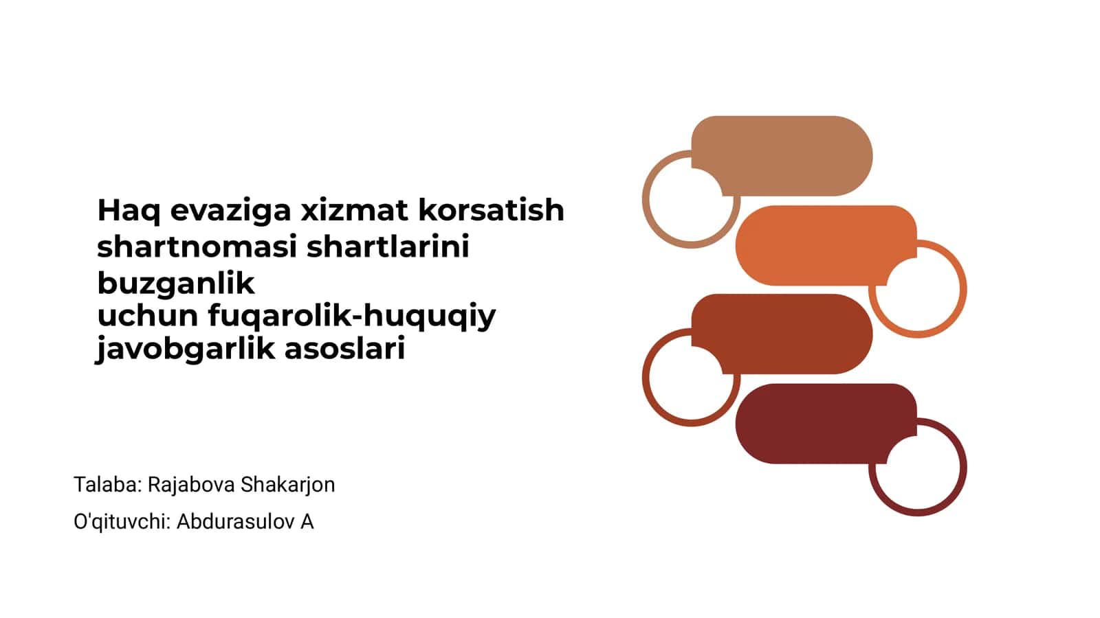 Haq evaziga xizmat korsatish shartnomasi 1