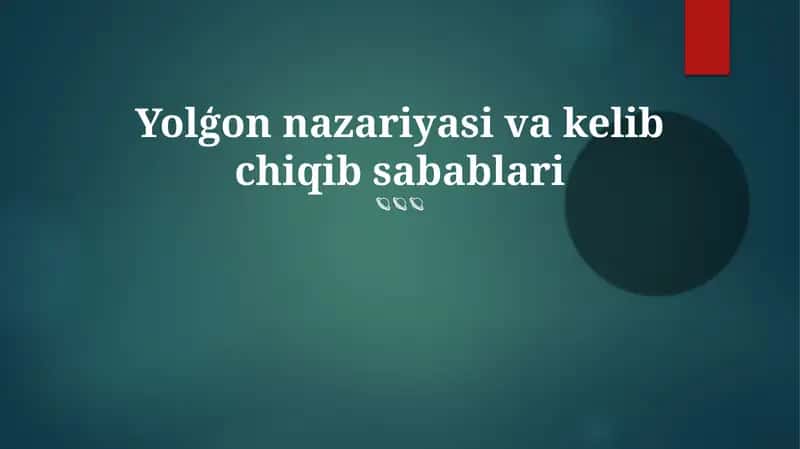 Fitna nazariyasi va kelib chiqib sabablari 1