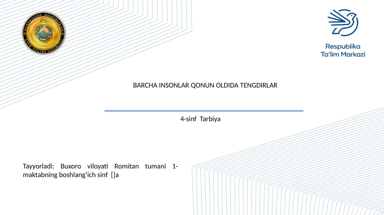 Buxoro viloyati Romitan tumani 1-maktab 1