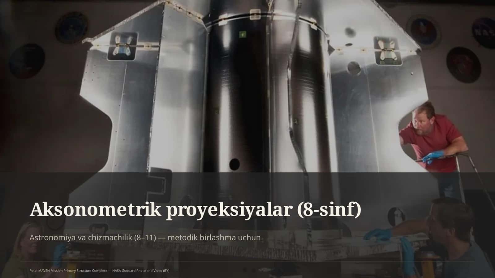 Aksonometrik proyeksiyalar (8-sinf) 1