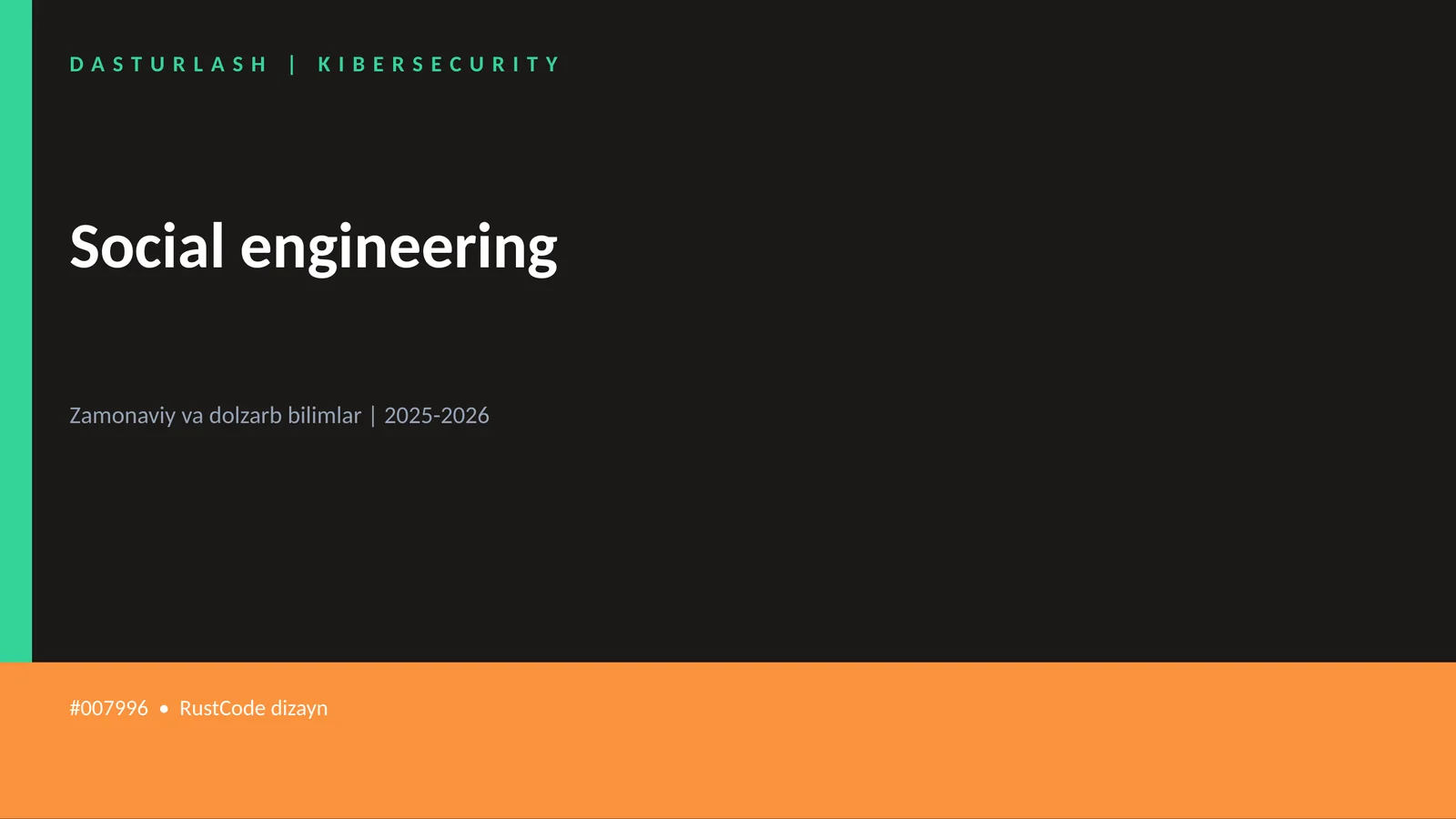 Social engineering 1