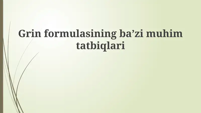 Grin formulasi