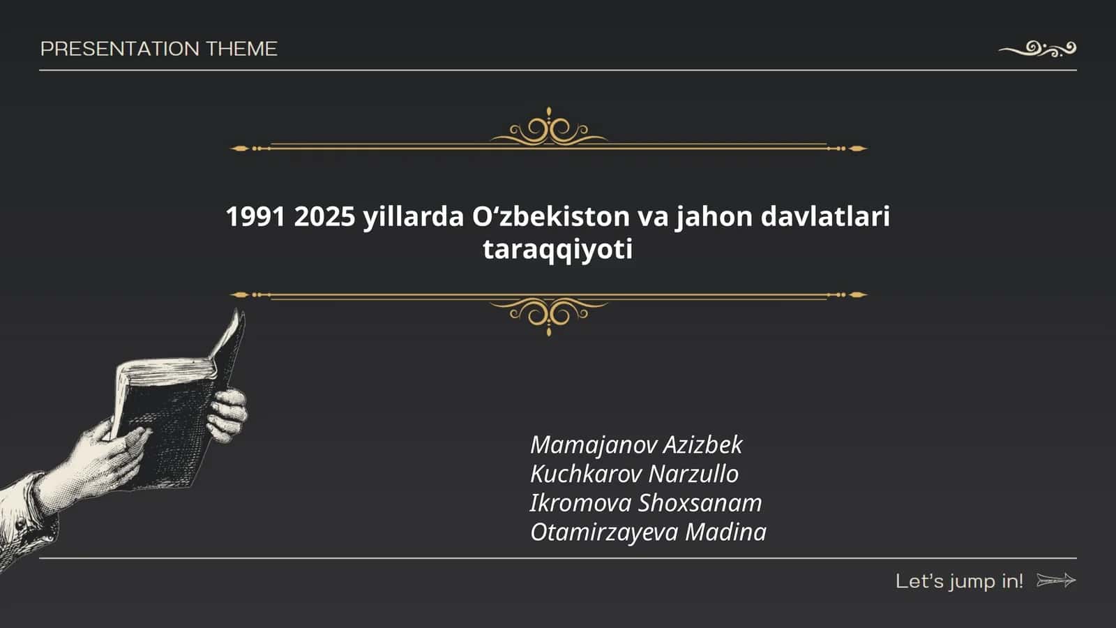1991 2025 yillarda Oʻzbekiston va jahon davlatlari taraqqiyoti 1