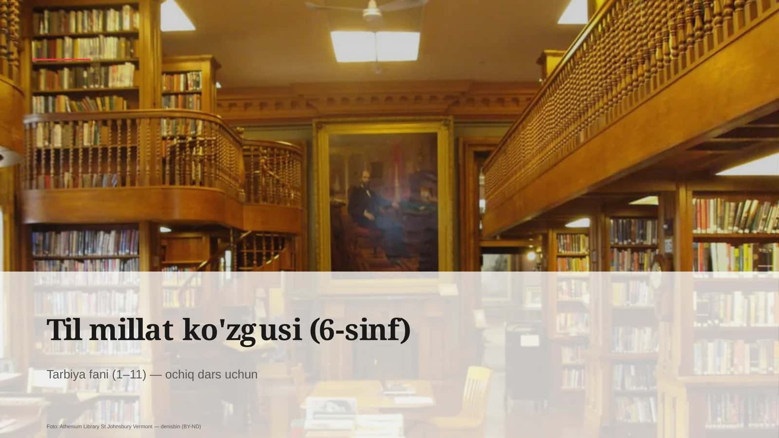 Til millat ko'zgusi (6-sinf) 1