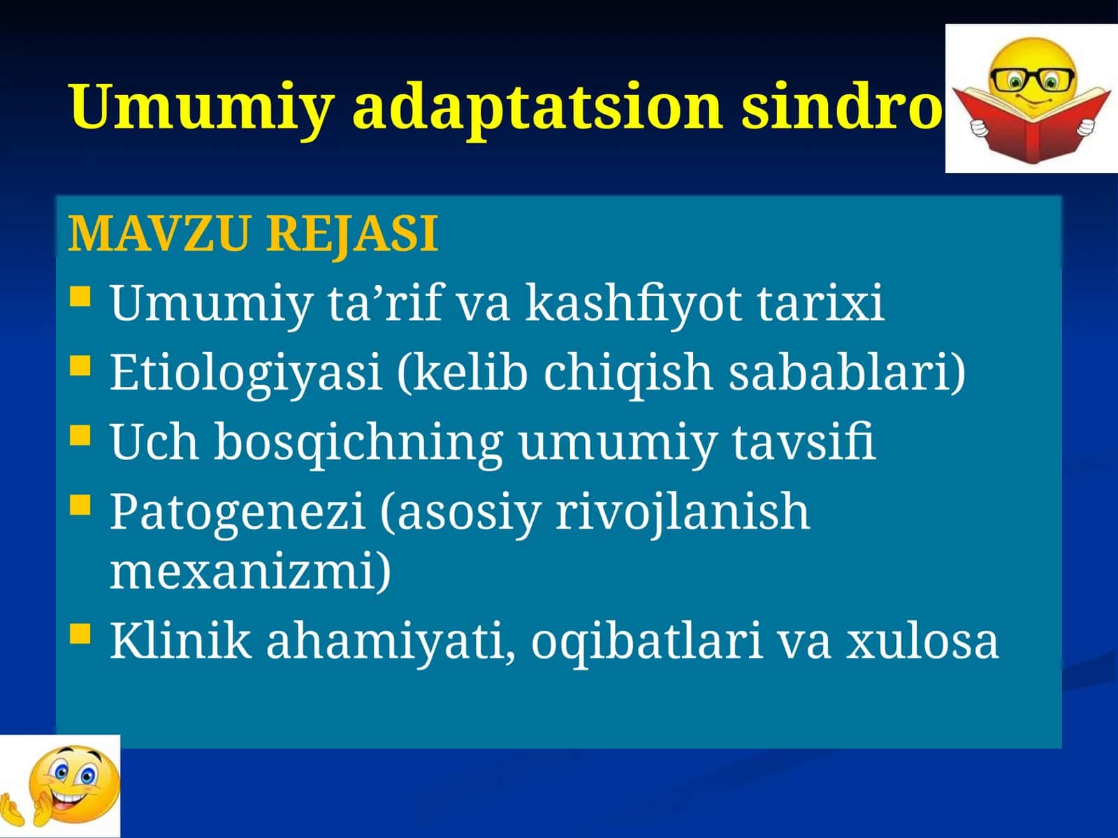 UMUMIY ADAPTATSION SINDROM TAQDIMOT. 1