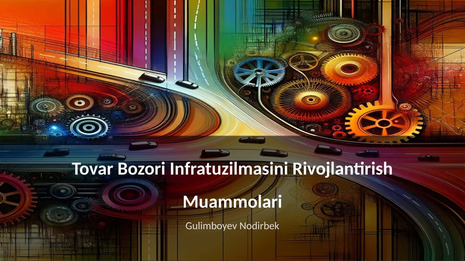 Tovar Bozori Infratuzilmasini Rivojlantirish Muammolari 1
