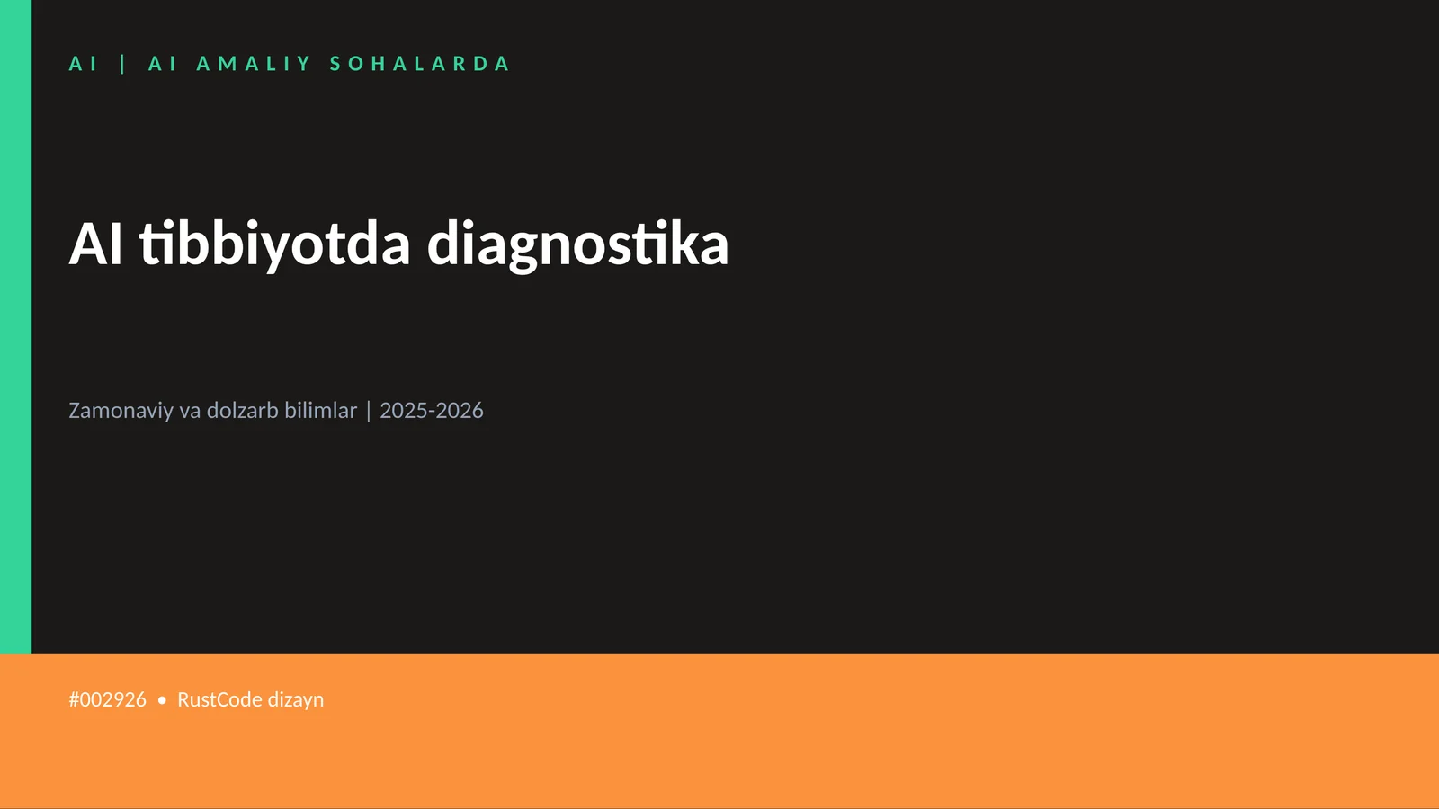 AI tibbiyotda diagnostika 1