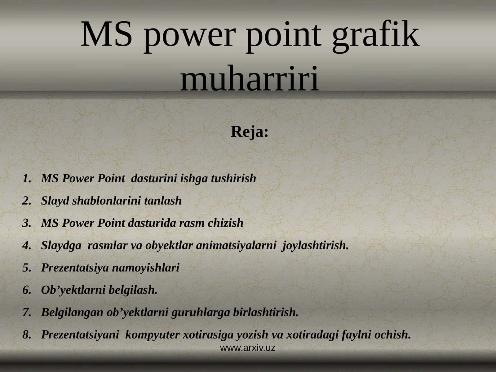 MS power pointgrafikmuharriri 1