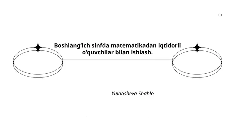 Iqtidorli O'quvchilar Bilan Ishlash 1