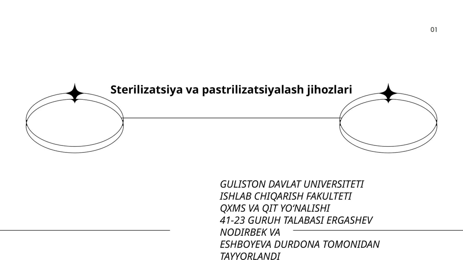 Sterilizatsiya va pastrilizatsiyalash jihozlari 1