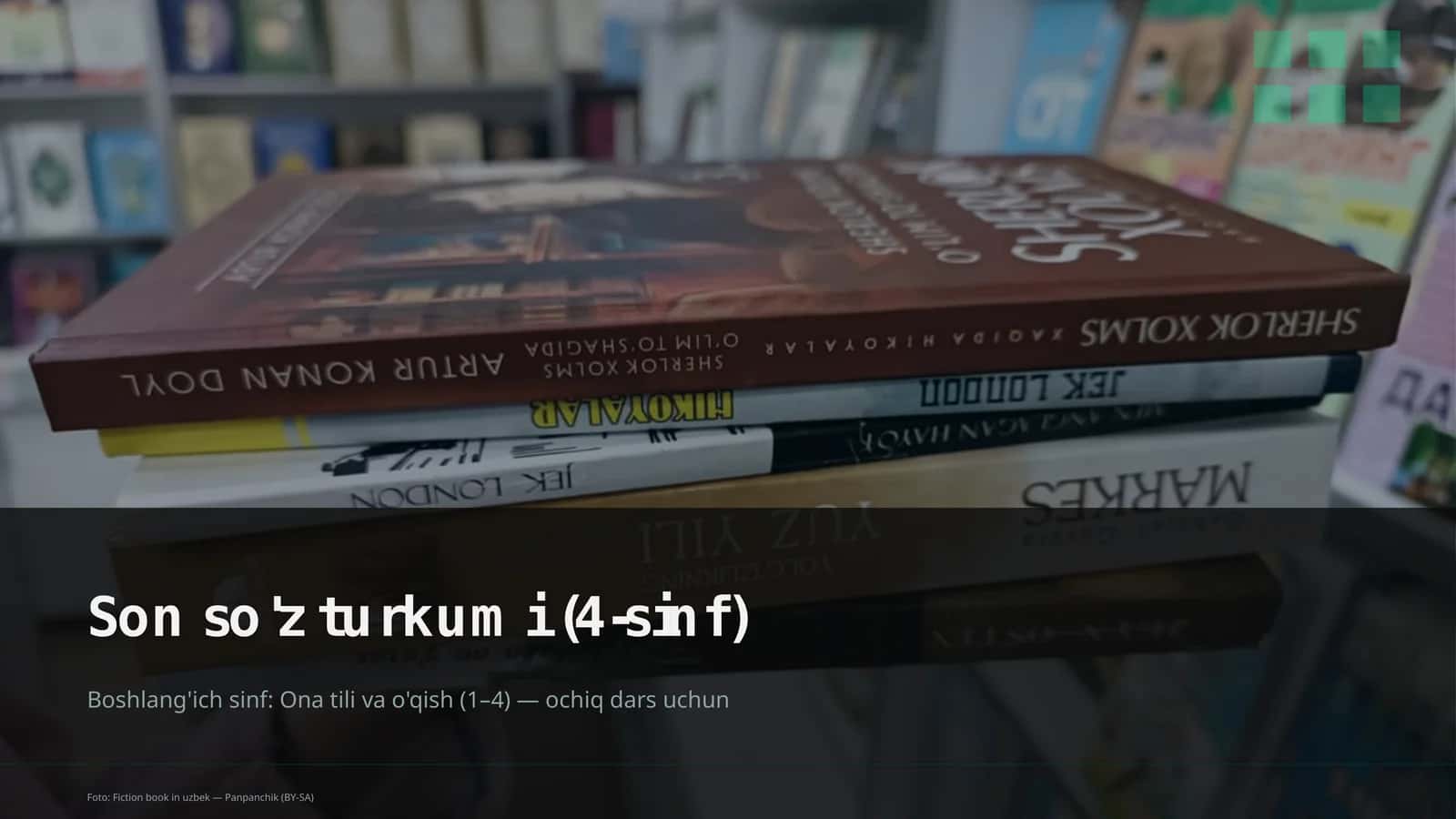 Son so'z turkumi (4-sinf) 1