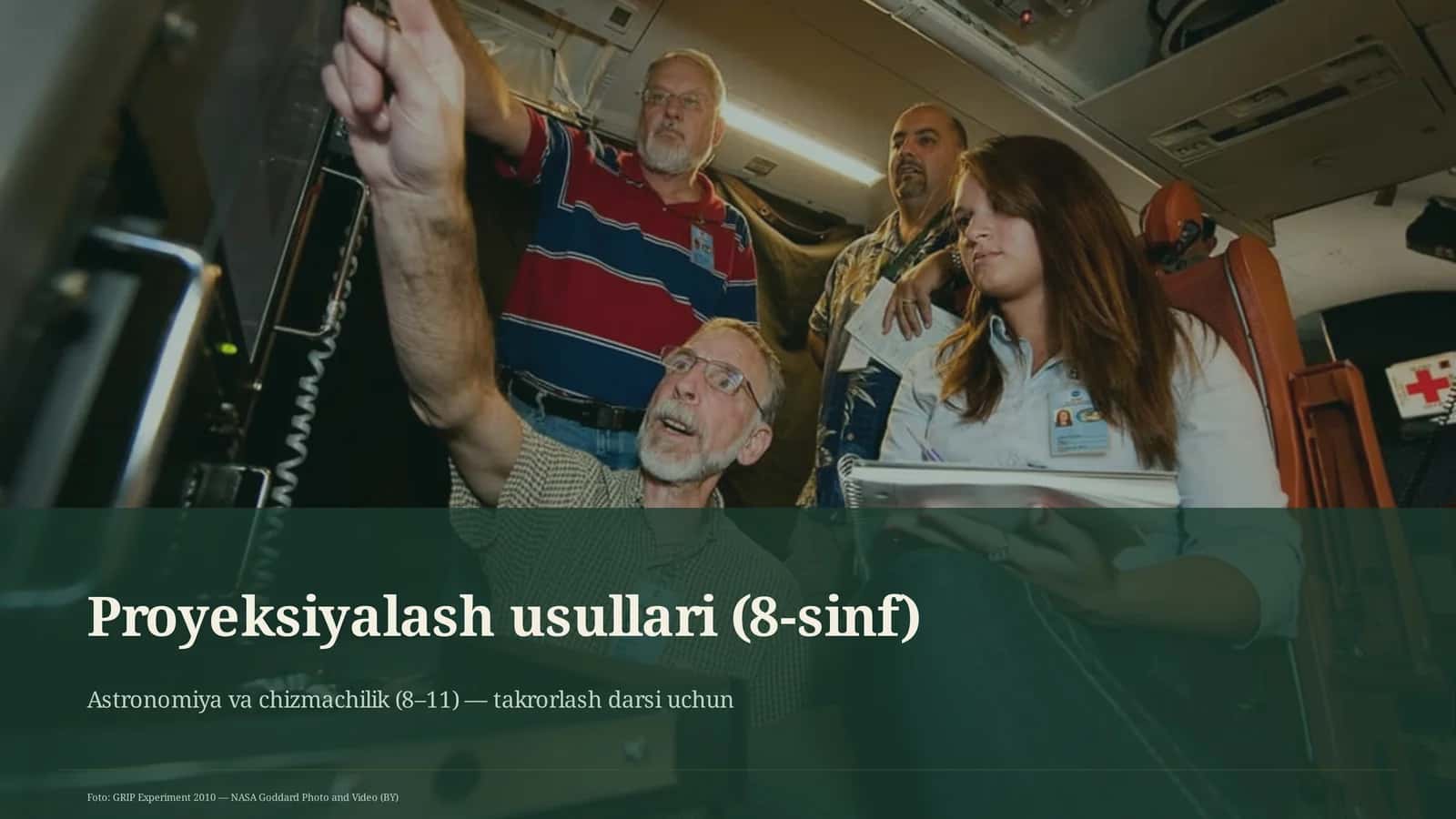 Proyeksiyalash usullari (8-sinf) 1