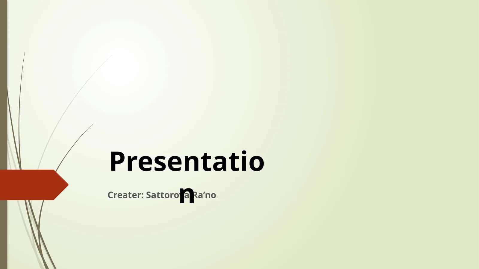 MS PowerPoint Taqdimotlari 1