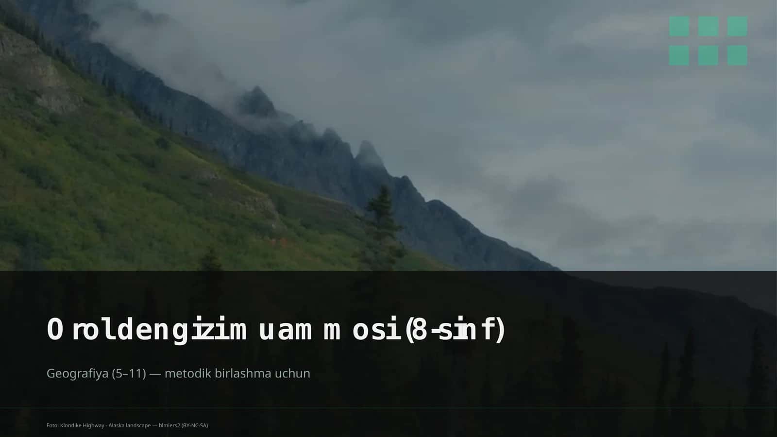 Orol dengizi muammosi (8-sinf) 1