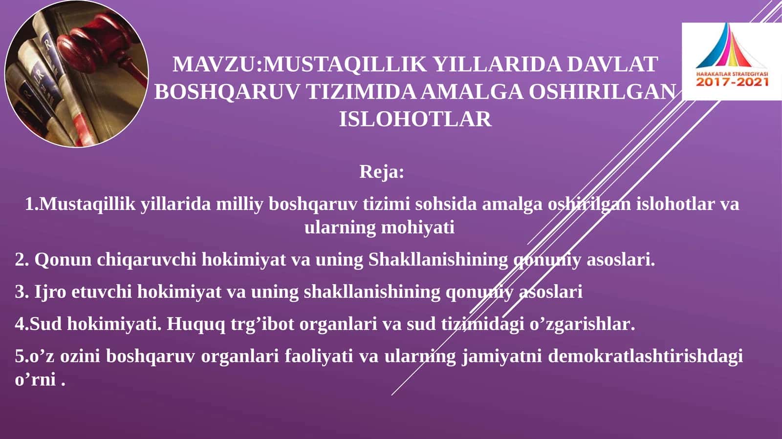 Mustaqillik yillari davlat boshqaruvi tizimi 1