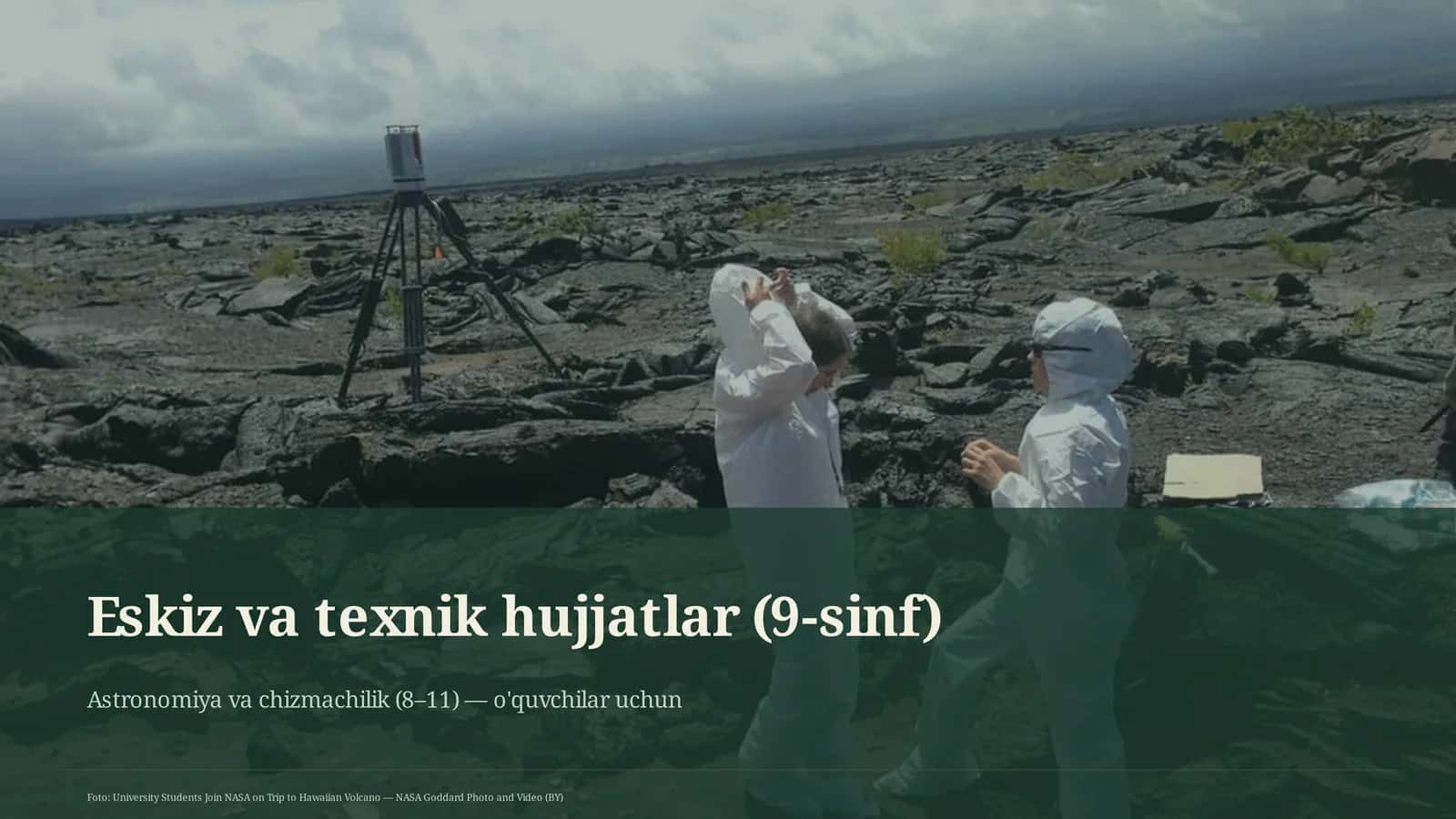 Eskiz va texnik hujjatlar (9-sinf) 1