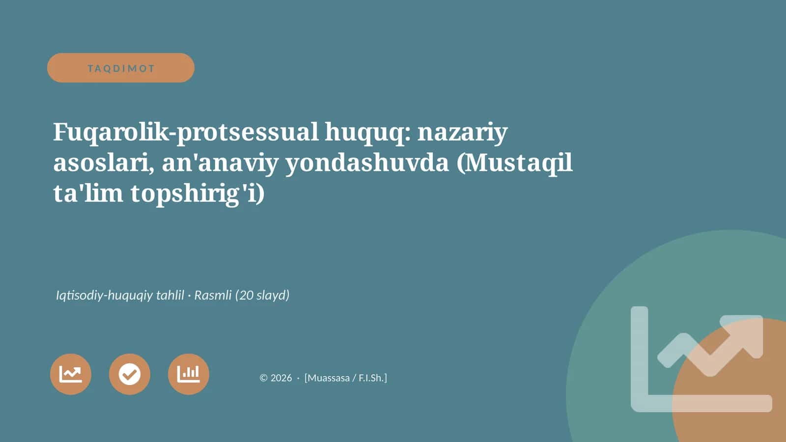 Fuqarolik-protsessual huquq: nazariy asoslari, an'anaviy yondashuvda 1
