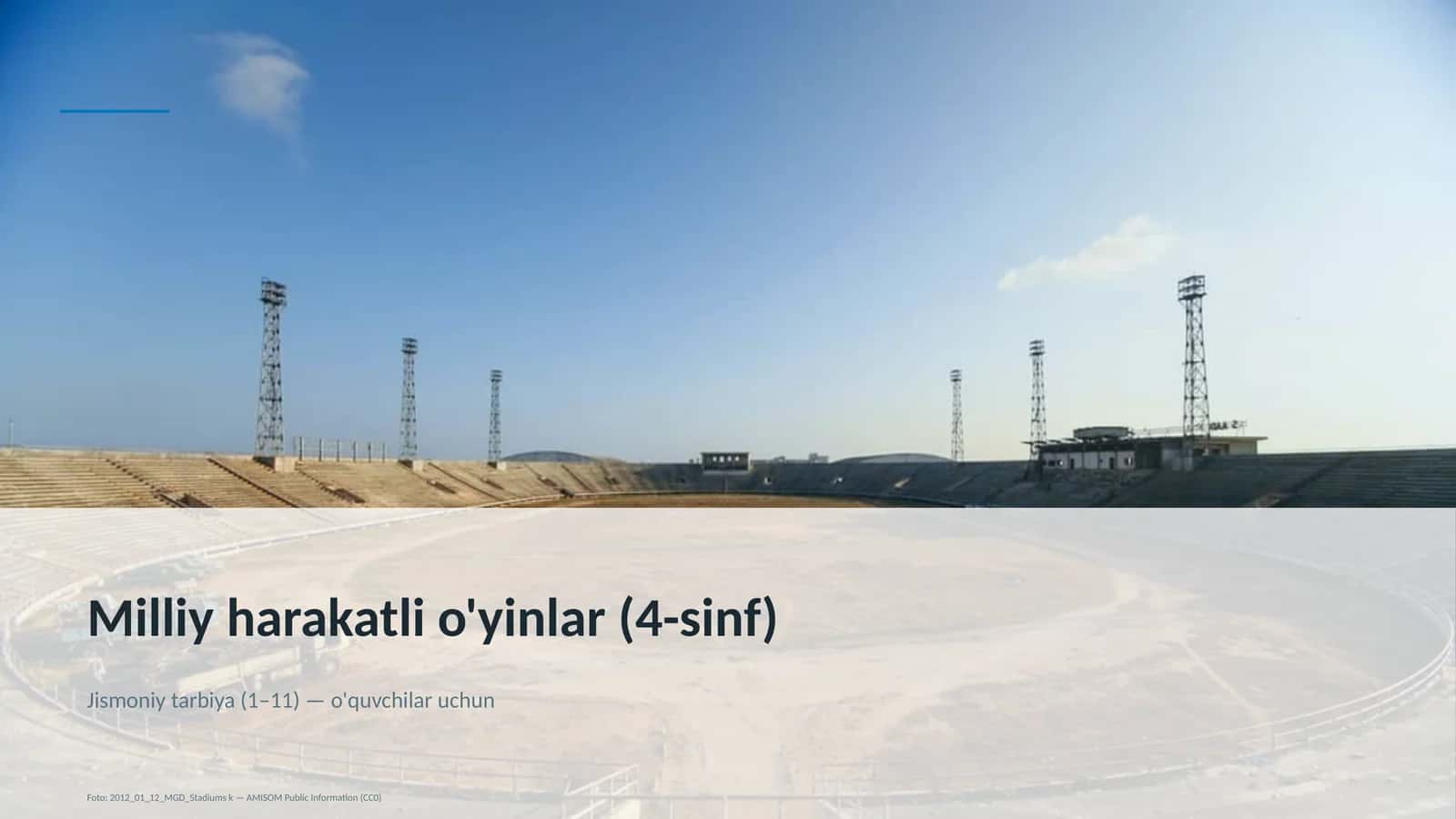 Milliy harakatli o'yinlar (4-sinf) 2
