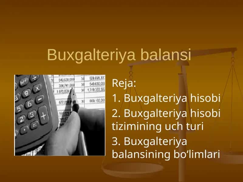 Buxgaltеriya balansi 1