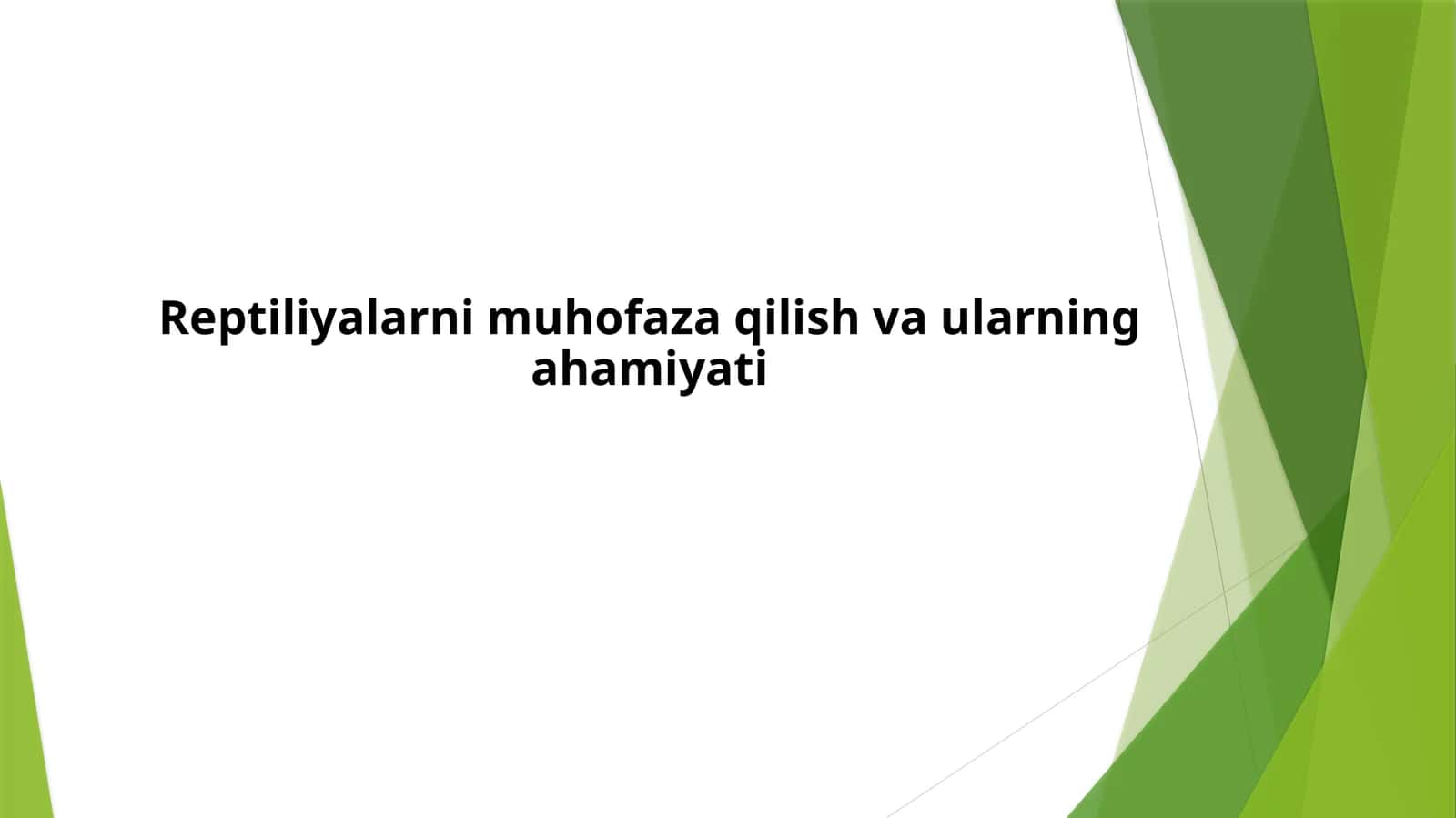 Reptiliyalarnimuhofazaqilishvaularningahamiyati 1