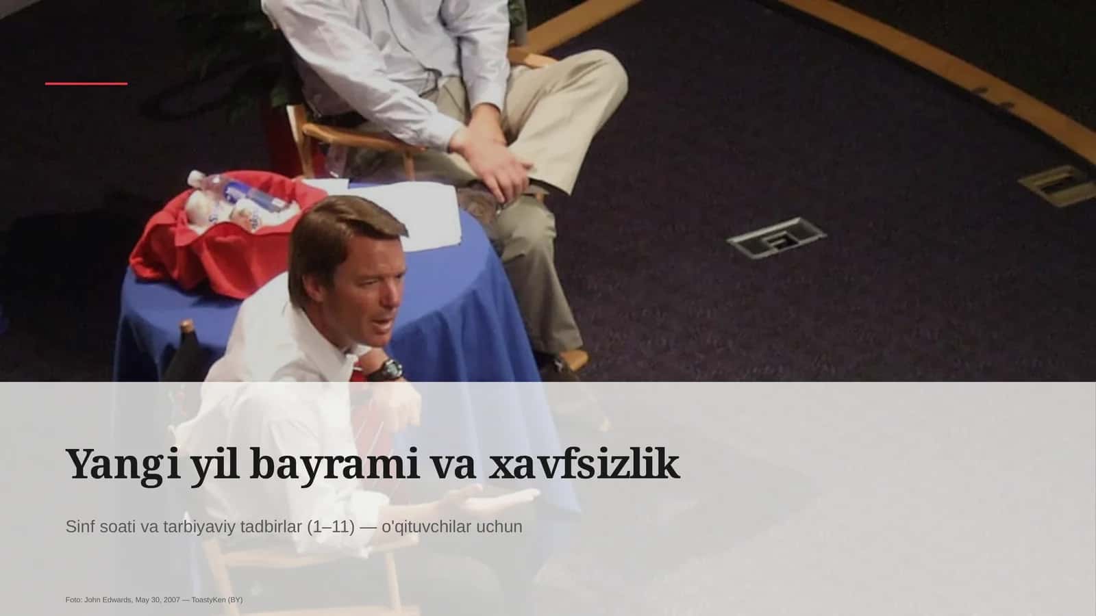 Sinf soati va tarbiyaviy tadbirlar (1–11) — o'qituvchilar uchun 1