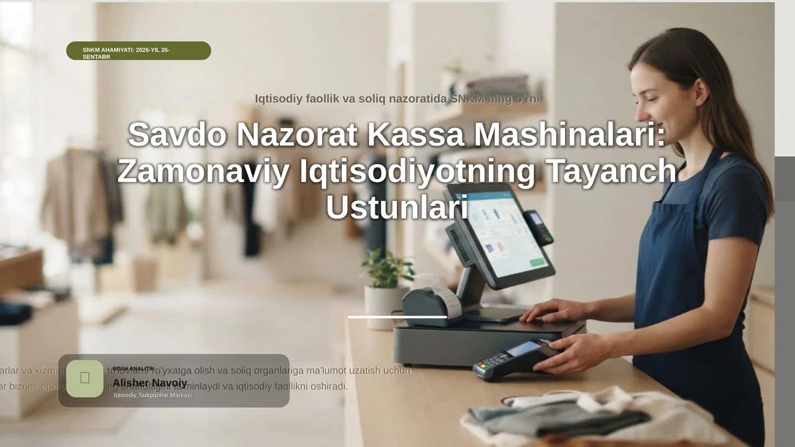Savdoda nazorat kassa mashinalarini ahamiyati va uningbajariladigan funksiyalari 1