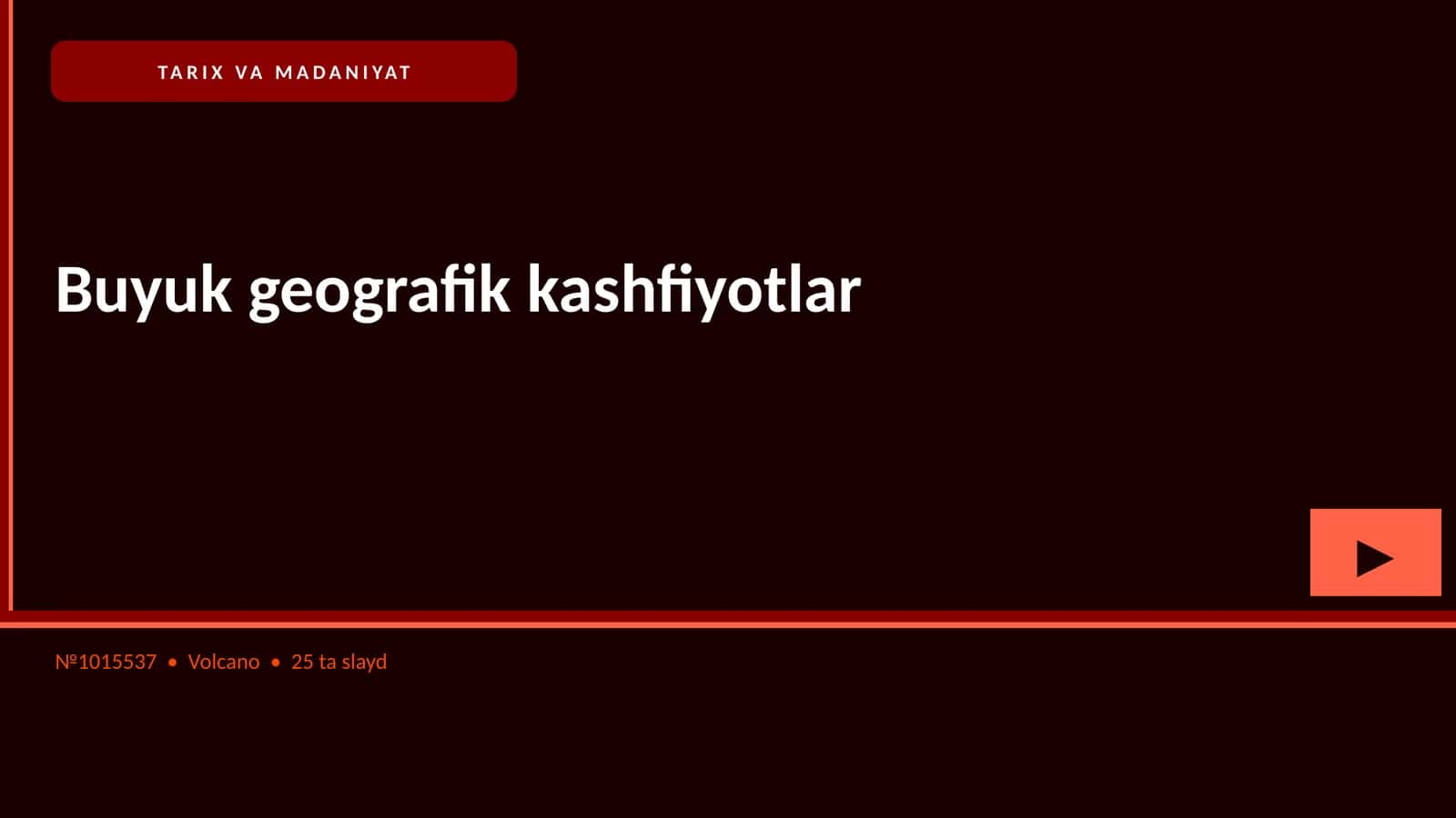 Buyuk geografik kashfiyotlar 1