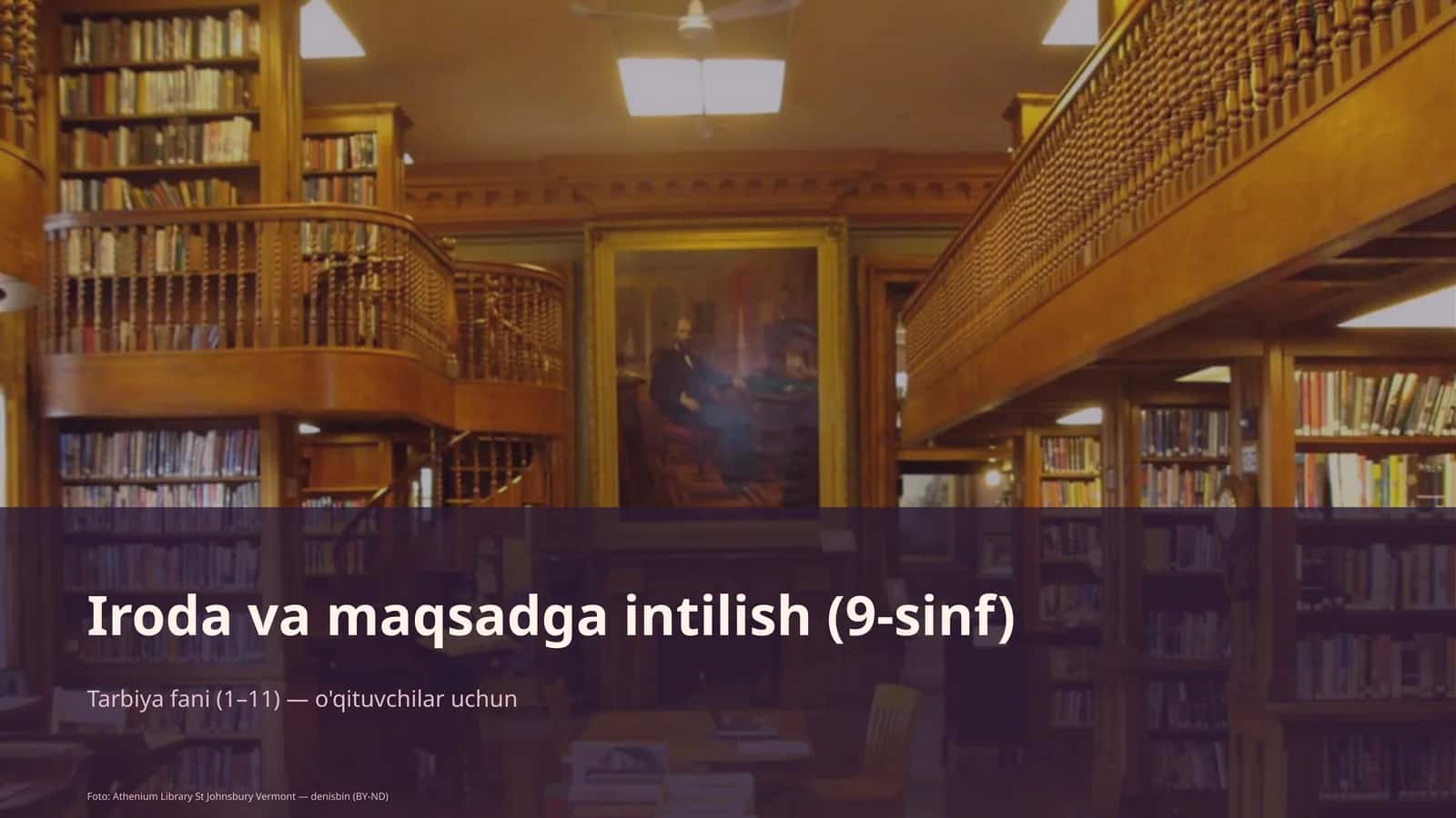 Iroda va maqsadga intilish (9-sinf) 3