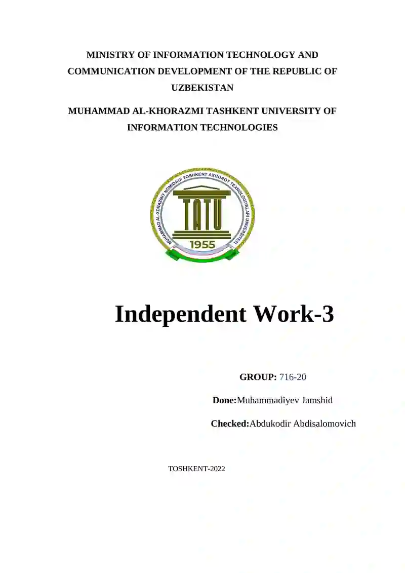 Independent Work-3