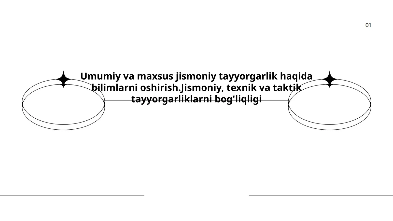 Umumiy va maxsus jismoniy tayyorgarlik haqida bilimlarni oshirish 1