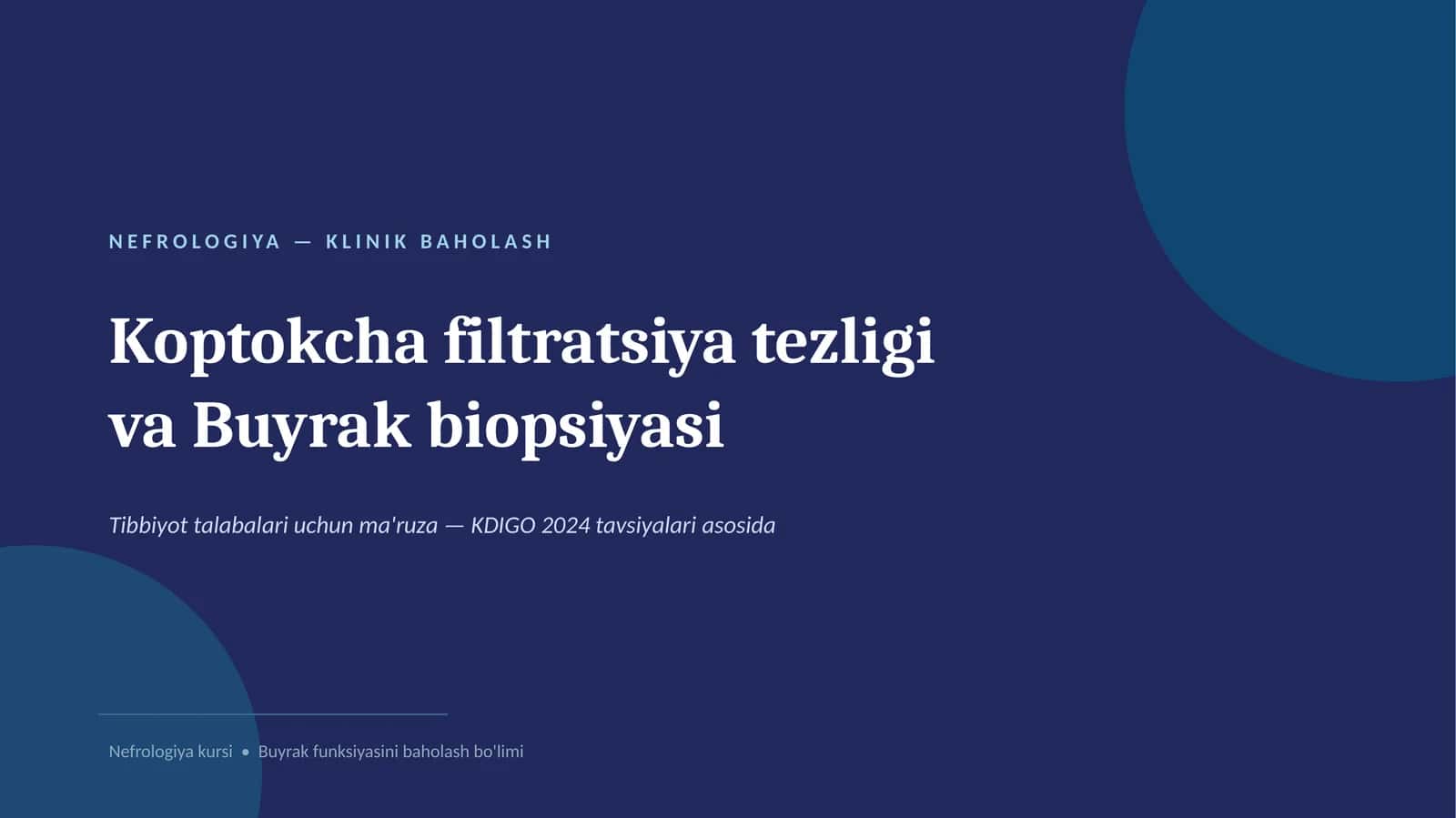 GFR va buyrak biopsiya 1