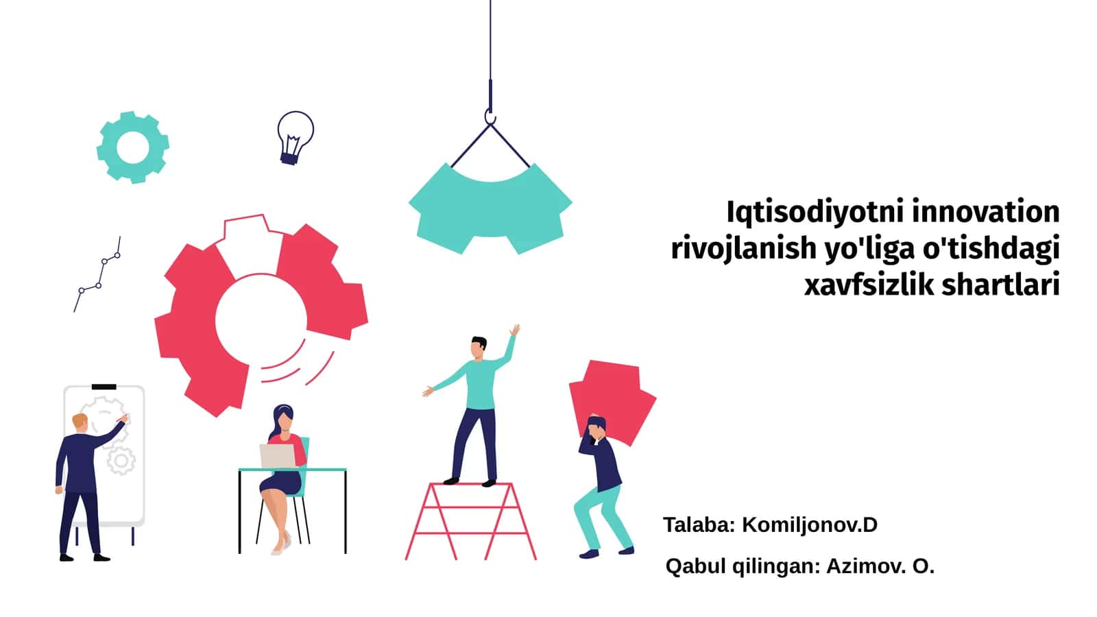 Iqtisodiyotni innovation rivojlanish yo'liga o'tishdagi xavfsizlik shartlari 1