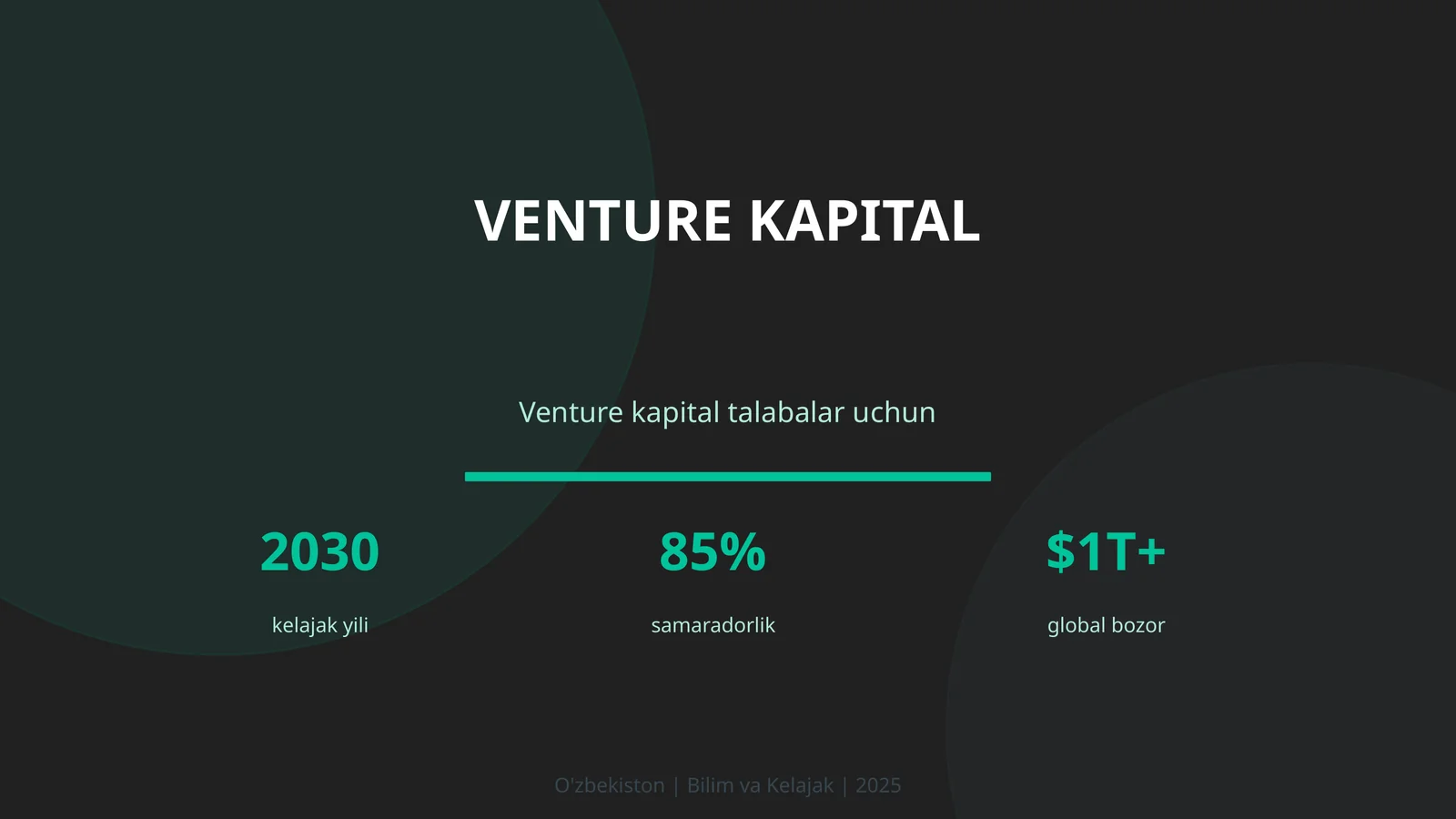 Venture kapital 1