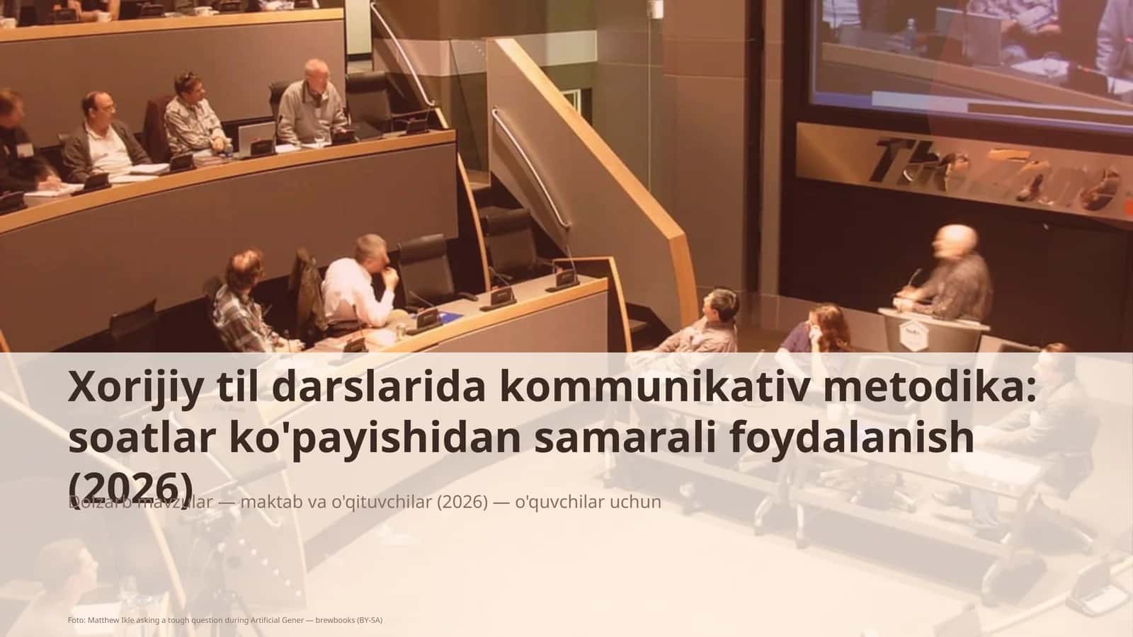 Kommunikativ metodika 1