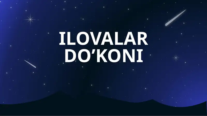 Ilovalar do'koni 1