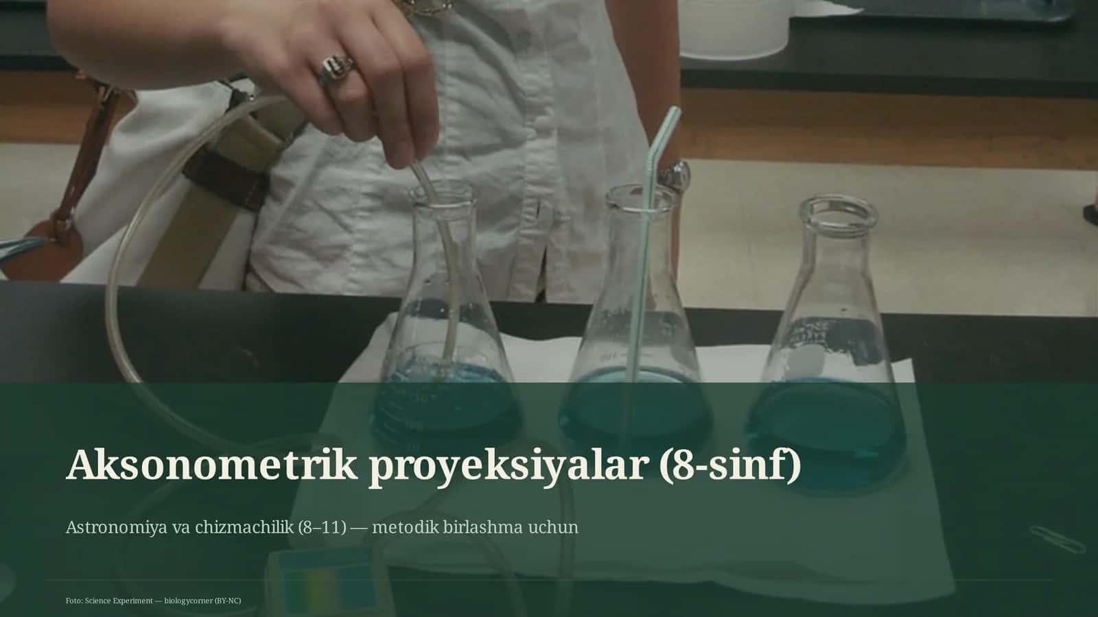Aksonometrik proyeksiyalar (8-sinf) 3