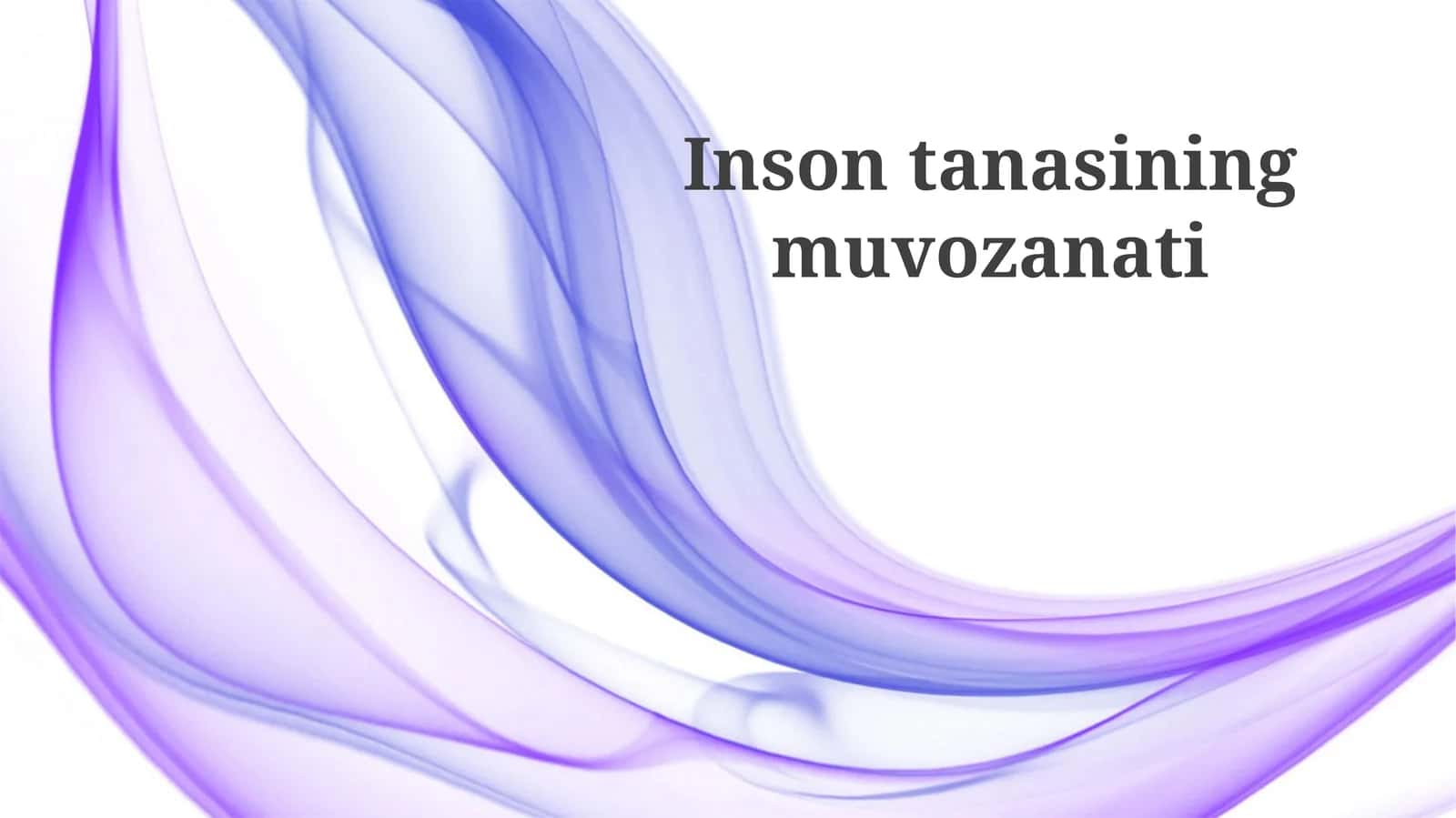 Insontanasiningmuvozanati 1