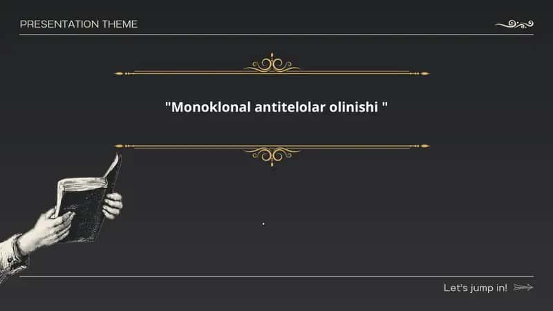 Gibridoma texnologiyasi: monoklonal antitelolarni olish asoslari 1