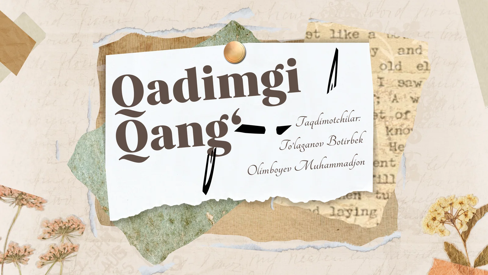 Qadimgi Qang' 1