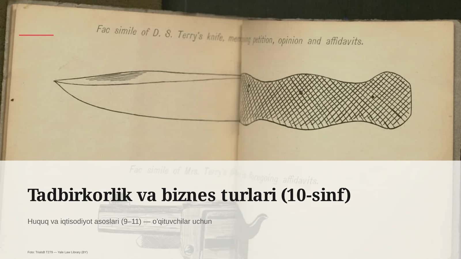Huquq va iqtisodiyot asoslari (9–11) 1