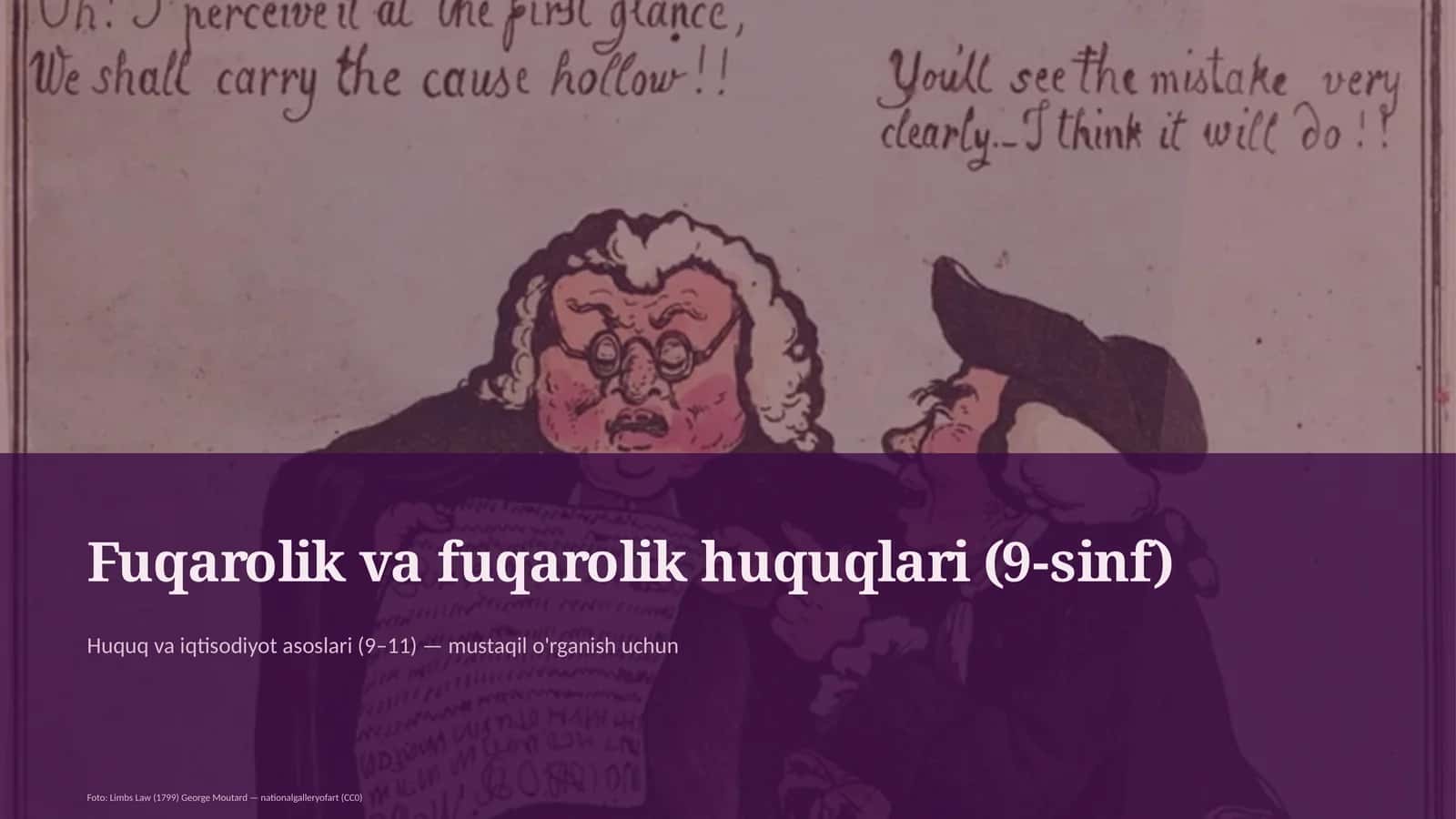 Fuqarolik va fuqarolik huquqlari (9-sinf) 1